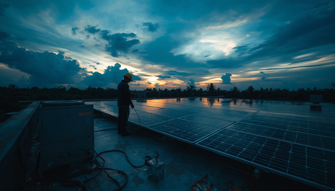 Solar Renewable Energy Installation